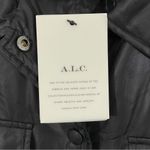 ALC Frank NWT A.L.C. Shane Jacket Shacket Black‎ Size MEDIUM Photo 7
