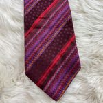 Missoni  Red/Purple Design Tie Photo 1