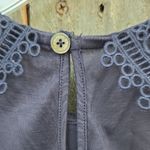 LK Bennett  Sloane Blue Top with Lace Collar Photo 6