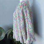 Handmade Crocheted Pastel Purple Pink Mint Green‎ Capelet Cape Poncho Shawl OSFM Size undefined Photo 1