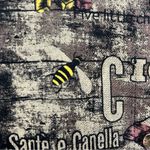 Vintage Cactus M Black Brown Chocolat theme rhinestone button down Jean Jacket Size M Photo 9