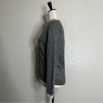 J.Crew Mercantile Alpaca Blend Gray Lace Trim Cuffs Cardigan, Sz Small Photo 5