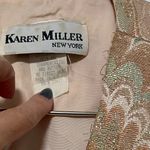 Vintage Karen miller New York short sleeve metallic floral blazer Pink Size M Photo 6