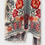 Johnny Was  Resso Embroidered Wrap Cardigan Sweater Size XS Photo 8