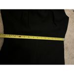 Italian Sonia Spegiale Black Collar Faux Fur Elements Size 44 Bodycon Mini Dress Size M Photo 12