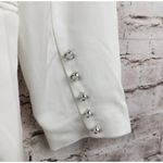 Retrofête Retrofete Ilaria Blazer Dress White Size Medium Bridal Wedding NWT Double Breast Photo 9