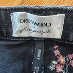 Driftwood  x Free People Rocky Embroidered Floral Jeans Size 26 Photo 5