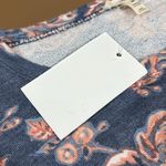 COMO BLUE womens size 2X pullover long sleeve top ruffle sleeves soft stretchy Photo 8