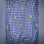 Talbots 🍋  LEMONS & GINGHAM SHIFT DRESS 10 Photo 2