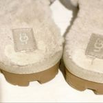 UGG  Womens Size 7 Cozette Soft Slide Cozy Shearling Fur Slippers Oyster Photo 5