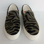 Madewell Sidewalk Slip-On Sneakers Women's 11 (Men's 9.5) Zebra Calf Hair Shoes Photo 0