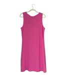 Toad and Co Horny Toad pink tank cotton dress Sz large outdoor athletic preppy Photo 3