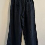Cynthia Rowley  Pull-On Linen Pants Womens Size L Elastic Waist Photo 0