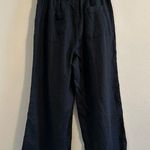Cynthia Rowley Pull-On Linen Pants Womens Size L Elastic Waist Photo 0
