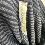Kyodan  size small striped athletic athleisure leggings full length gray‎ black Photo 2