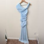 NWT Deme by Gabriella Alba Maxi Long Dress in Ice Blue Size XS Photo 2