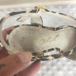 Alice + Olivia Leopard Print Fabric Stiletto Platform Sandals Size 37 Photo 5