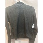Old Navy NWT  Active Gray Heathered Cowl Neck Sweatshirt Hoodie Large Photo 2