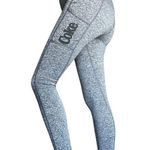 Coca-Cola Enjoy  small heather gray COKE Leggings high rise pockets, full length Photo 0