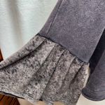 Free People  Cropped Bell Sleeve Top - Size XS - Gray‎ Photo 1