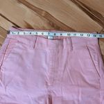 Outerknown  Women's Sz 4 Avery Corduroy Flared Pants Pink 10" Rise 29x33 Photo 4