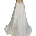 Sherri Hill  Embellished Sweetheart Neckline Strapless Gown Size 4 Pageant Prom Photo 4
