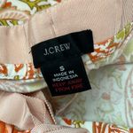 J.Crew  Retro Paisley Print Drawstring Cropped Pajama Pants 100% Viscose Small Photo 4