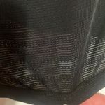 MONOB Black Crop Top Size Small gym workout casual Perforated breathable running Photo 3