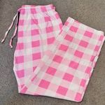 Just Love Women’s Pink Plaid Pajama Lounge Pants Sleepwear Photo 0