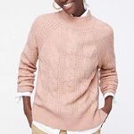 J.Crew Mockneck Cable knit sweater Photo 0