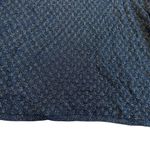 Babaton  1-01 Pullover Sweater Navy Silver Metallic Stretch Size Medium NWOT Photo 4