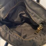 Moschino Black Nylon Handbag Leather Detailing VINTAGE Designer Luxury Italy Photo 10