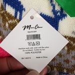 NWT Mari Clare Sherpa Lined Knit Winter Reindeer Design No Photo 4