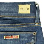 Hudson  Beth Baby Bootcut Jeans Size 27 Blue Low Rise Flap Pockets 29x34 Photo 4