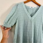 BB Dakota  by Steve Madon Mint Green Puff Sleeve T-Shirt Dress w Pockets Medium Photo 4