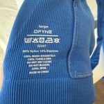 DFYNE  Impact Halter Sports Bra ELECTRIC BLUE Photo 9