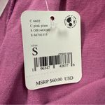 Free People NWT  Mirella Cinched Short in Pink Plum Women’s Sz Small Linen Blend Photo 9