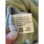 L.F. Markey Tank Top Women 2‎ Green Organic Cotton Ribbed Knit Athleisure Yoga Photo 9