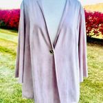 JM Collection  Plus Size Toggle Jacket Silver Pink Photo 3