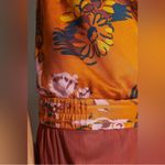 TINY Anthropologie Tiny Venus Knit Wrap Top Size XL Orange Photo 1