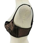Eve's Temptation Black Lace Lined Lift Bra 32C Size undefined Photo 2