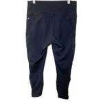 Fabletics  Powerhold Black Ruched Leggings Mesh Detail Stretchy Activewear Photo 1