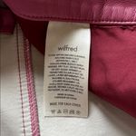 Like New Aritzia Wilfred Melina Faux Leather Pants Rhodon Pink Size 14 Rtl. $148 Photo 6
