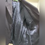 Vintage EMBASSY ROW Women's size 8P Wool Two Button Preppy Blazer Crest Emblem Blue Photo 7