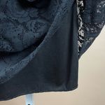 Bebop Womens Small Lace Overlay Tank Floral Tank Dress Black Y2K Party Formal Photo 6