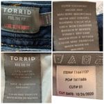 Torrid Women's Jeans High Rise Dark Wash Luxe Slim Boot Cut Plus Size 28XS Photo 6