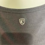Kuhl  charcoal gray curved‎ hem t-shirt size large Photo 3