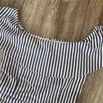 Sugar and L!ps Womens (Sugar Lips) Blue/White Stripe Romper - XS Photo 1
