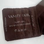 Vanity Fair Nearly Invisible Full Figure Underwire Bra 76207 40C Brown Photo 2