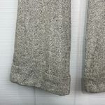EXPRESS Wool Blend Gray & White Chevron Dress Pants Trousers Cuffed Lined 9/10 Photo 1